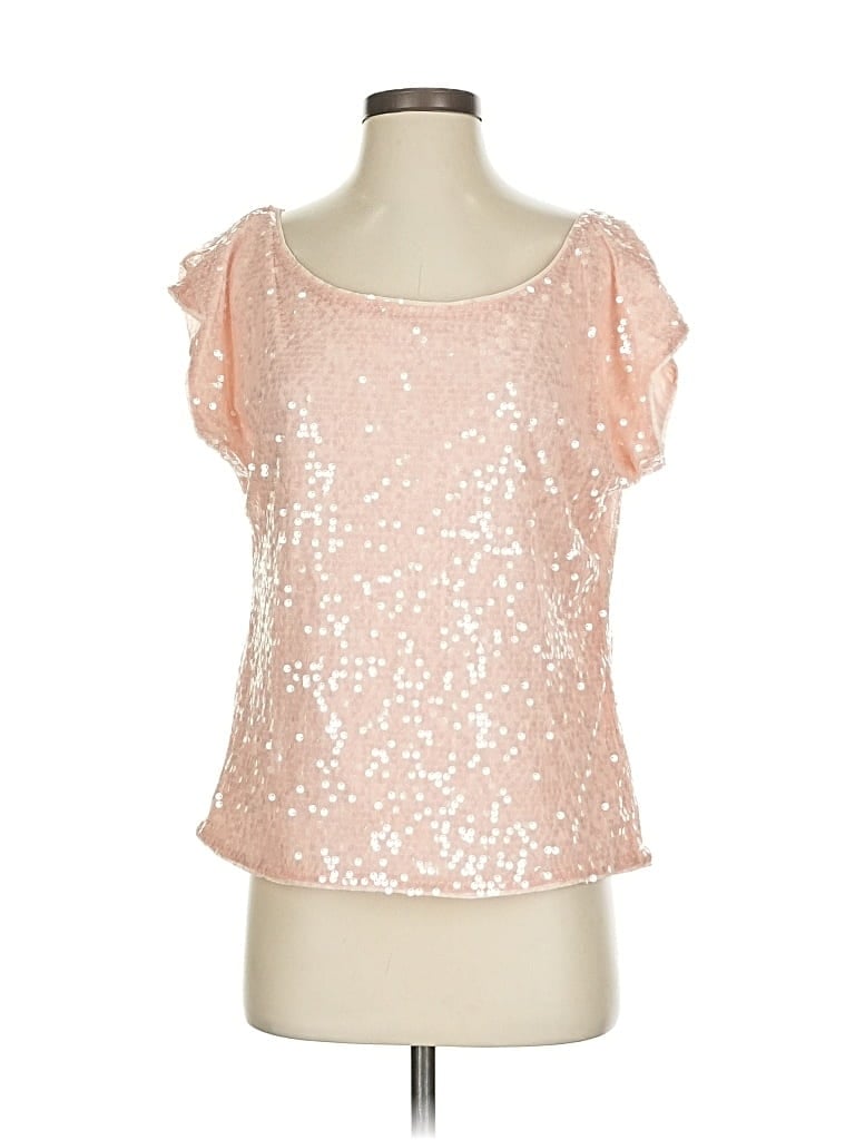 Pre-owned Express Short Sleeve T-shirt In Pink