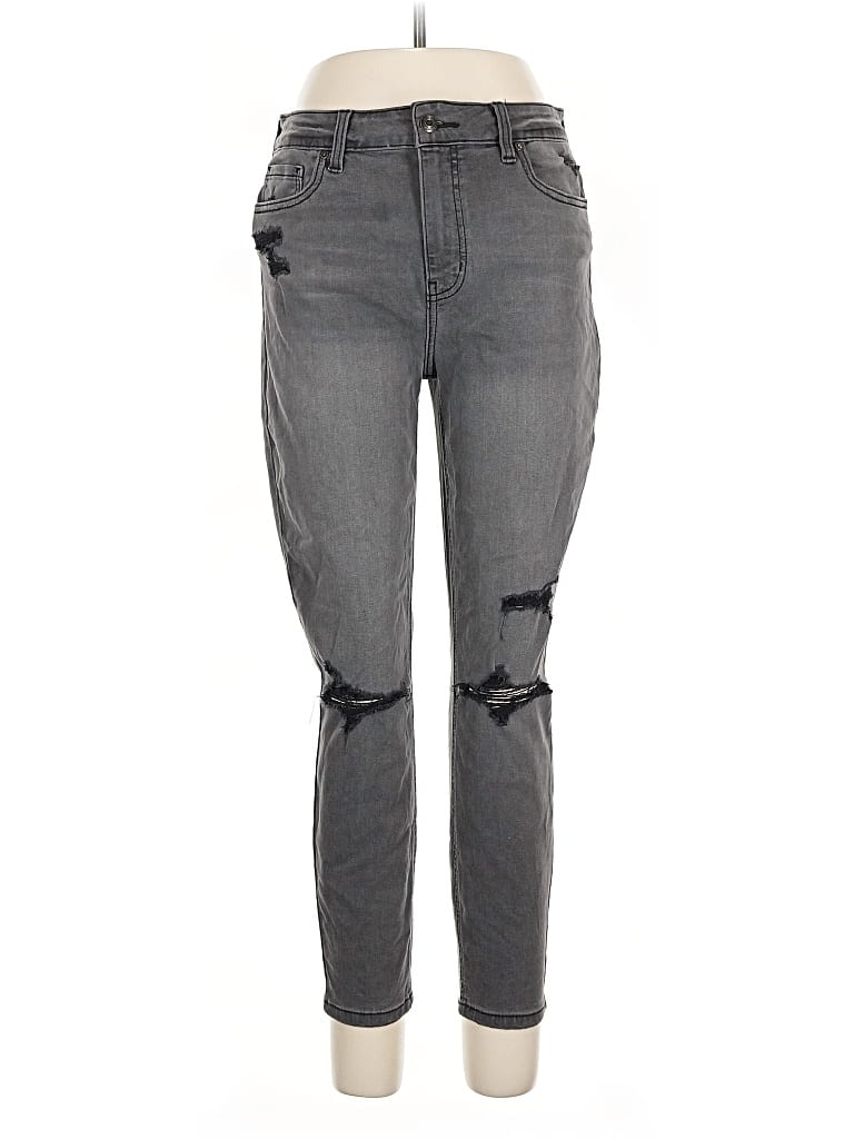 Pre-owned Eunina Jeans In Gray