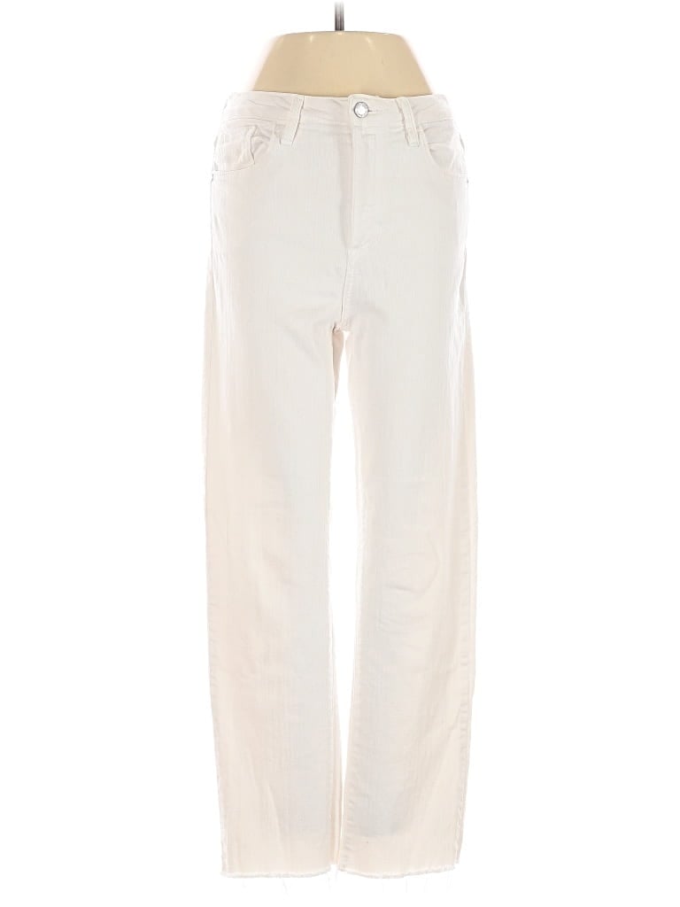 Pre-owned Just Black Jeans In White