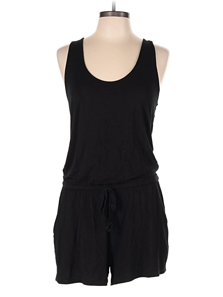 Pre-owned Aerie Romper In Black
