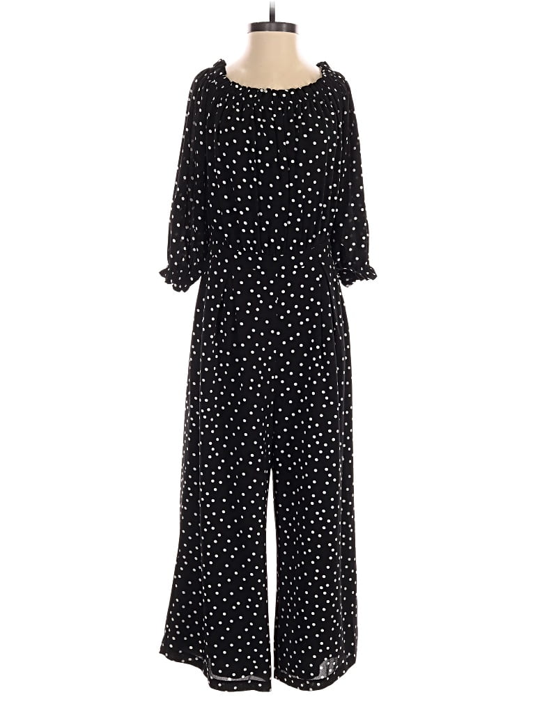 Pre-owned Eliza J Jumpsuit In Black