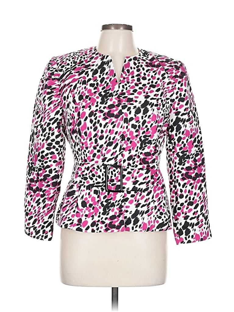 Pre-owned Assorted Brands Blazer Jacket In Pink