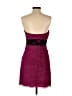 Phoebe Couture 100% Polyester Burgundy Pink Cocktail Dress Size 6 - photo 2