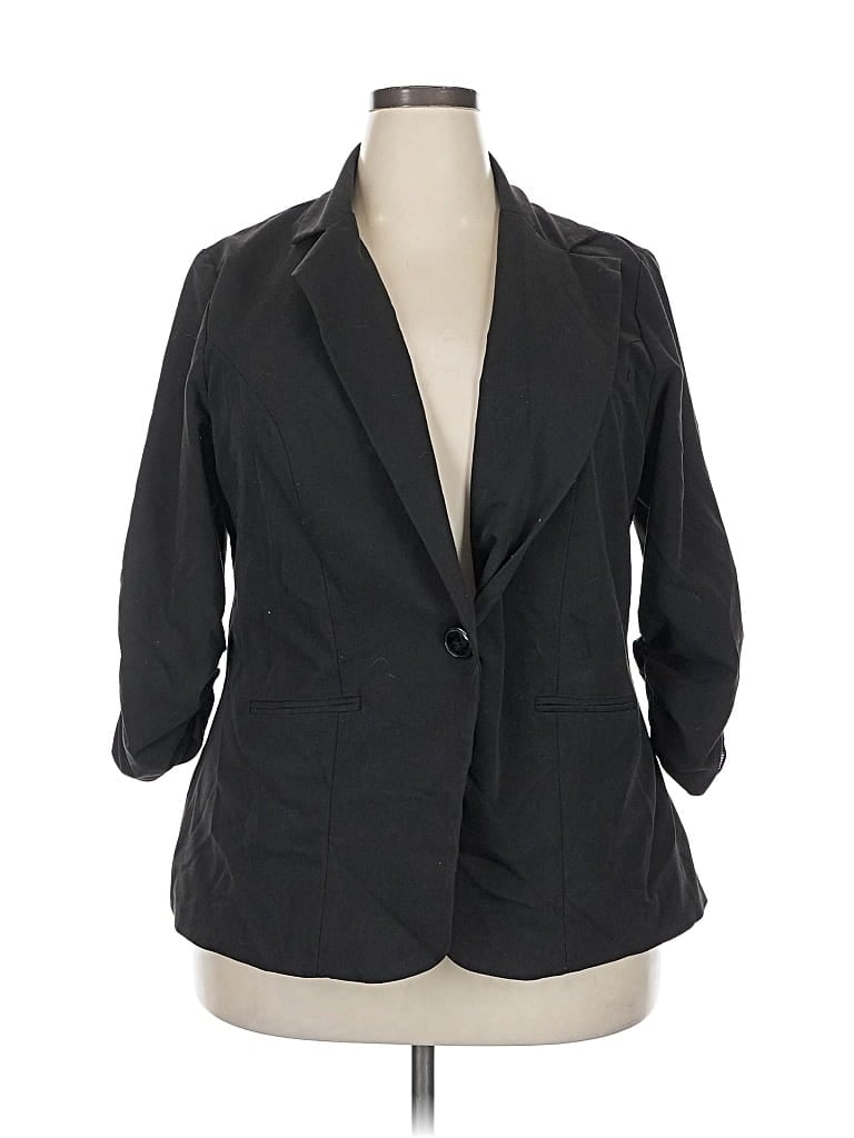 Pre-owned Torrid Blazer Jacket In Gray