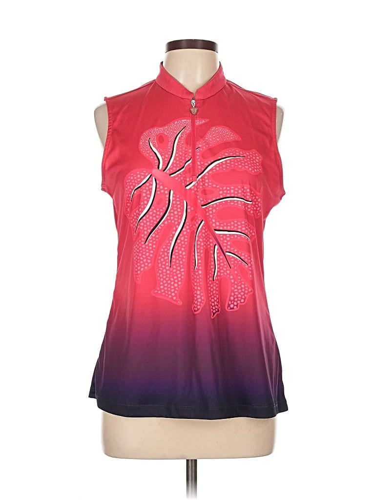 Pre-owned Greg Norman Sleeveless T-shirt In Red