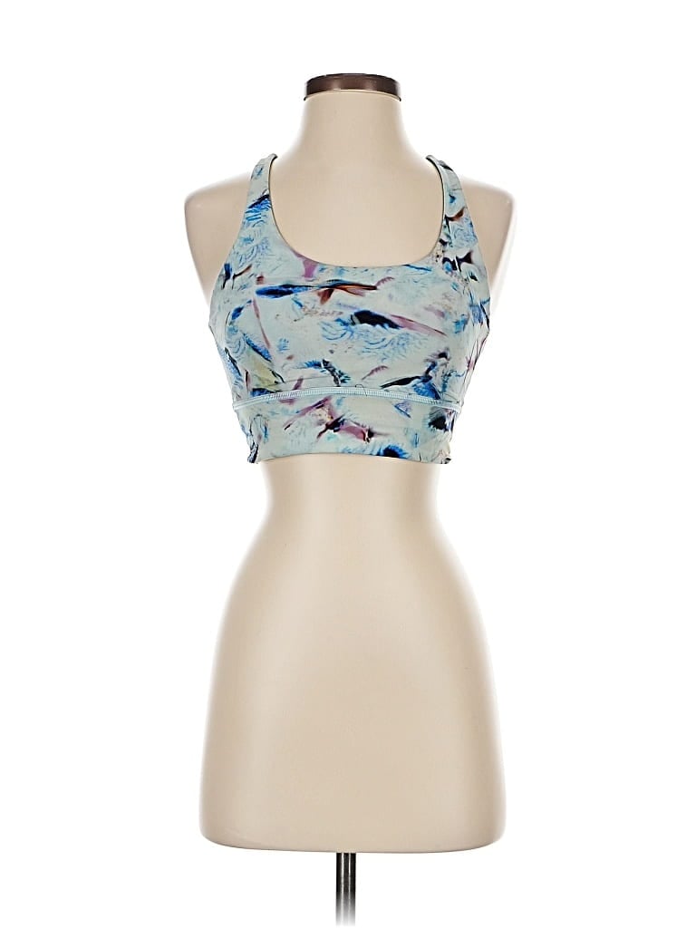 Pre-owned Lululemon Athletica Sports Bra In Blue