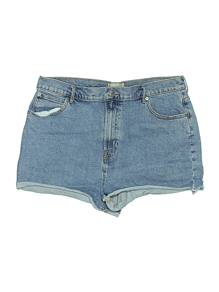 EVERLANE Pre-owned Denim Shorts In Blue