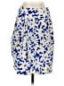 Odille 100% Polyester Print Blue Casual Skirt Size 2 - photo 1
