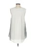 Weekend 100% Polyester Silver Sleeveless Blouse Size S - photo 2