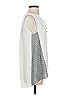 Weekend 100% Polyester Silver Sleeveless Blouse Size S - photo 4
