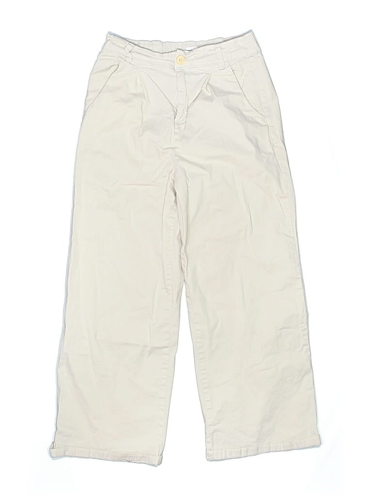 MNG Pre-owned Kids' Khaki Pant In White