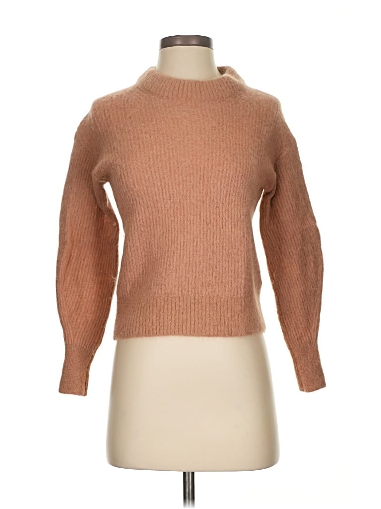 Pre-owned Everlane Turtleneck Sweater In Brown