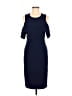 Bardot Solid Blue Cocktail Dress Size 6 - photo 1