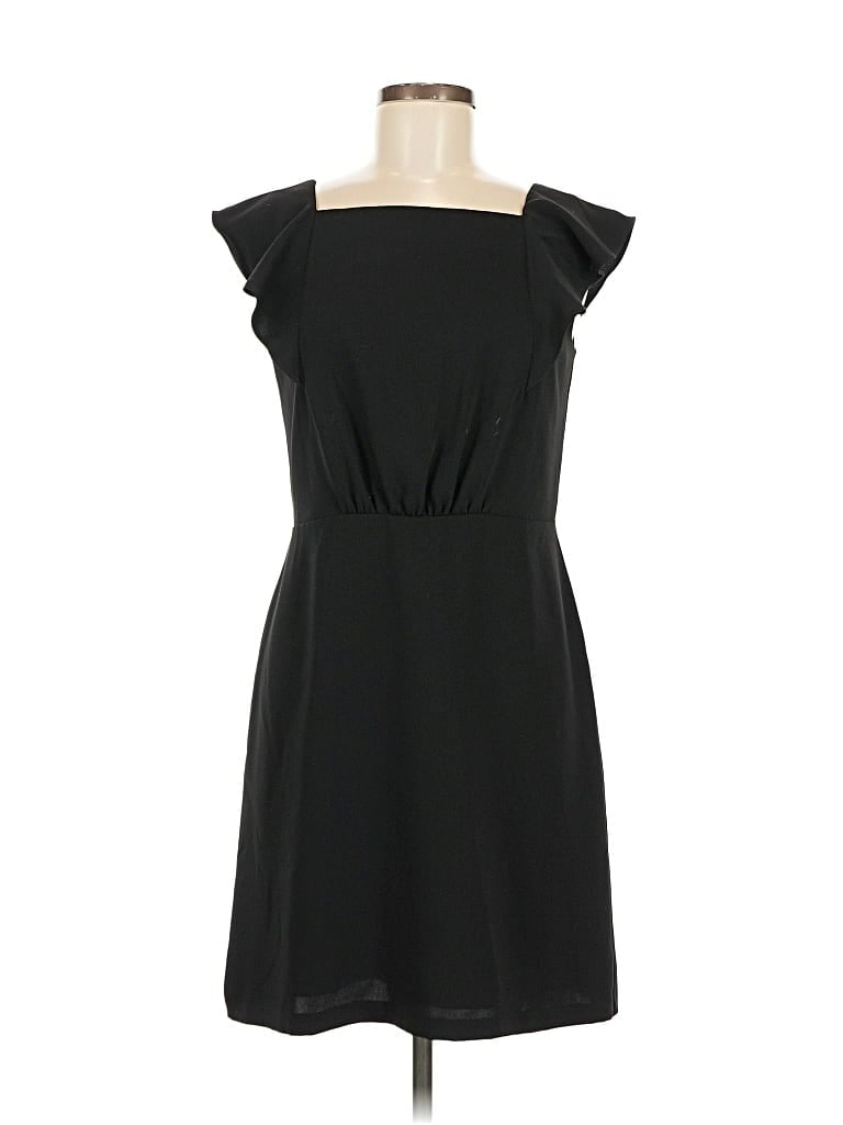 Pre-owned Ann Taylor Loft Casual Dress In Black