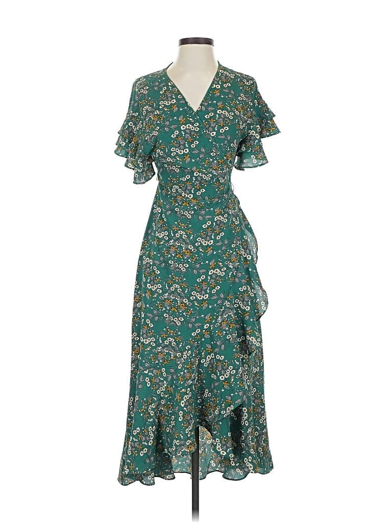 Pre-owned Max Studio Casual Dress In Blue