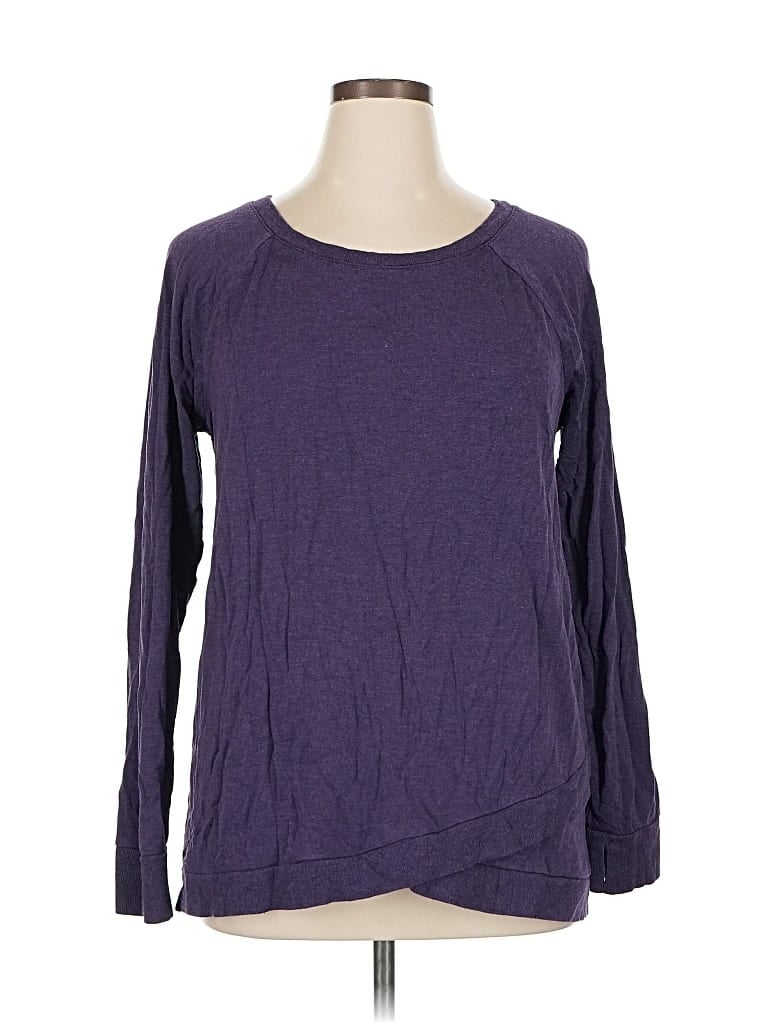 THREADS 4 THOUGHT Pre-owned Pullover Sweater In Purple