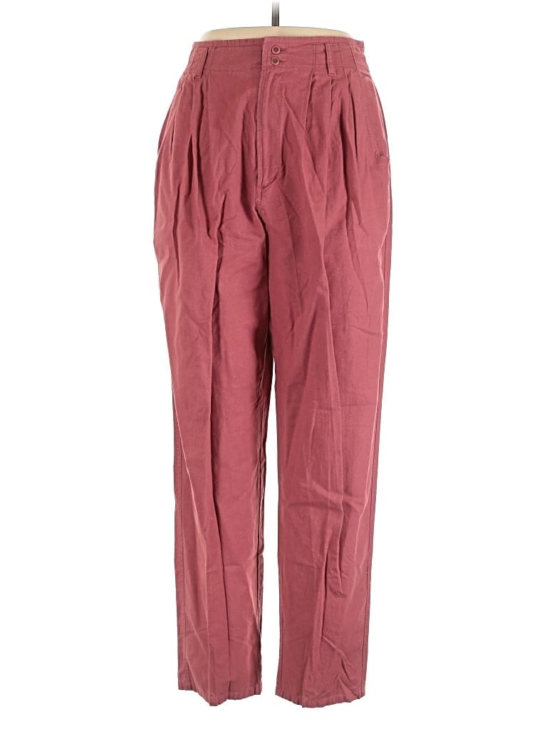 Pre-owned Leslie Fay Casual Pants In Pink