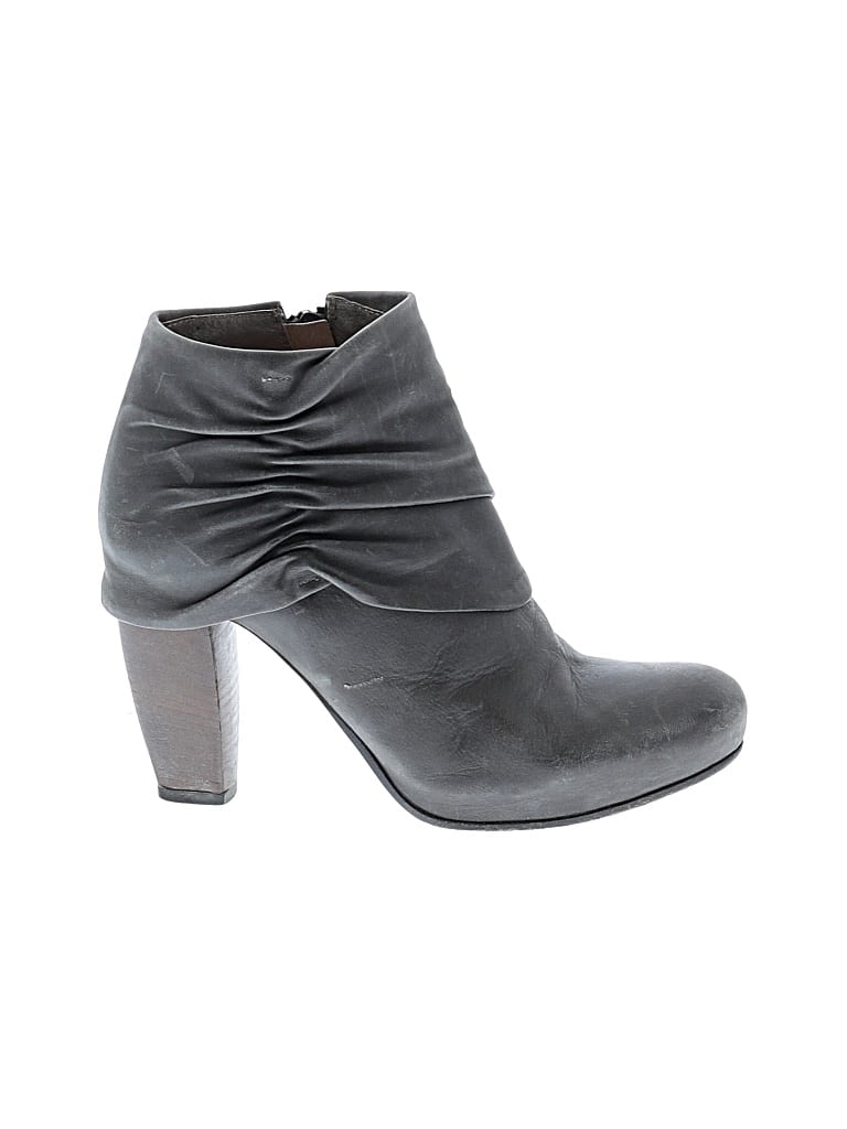 Pre-owned Ixos Ankle Boots In Gray