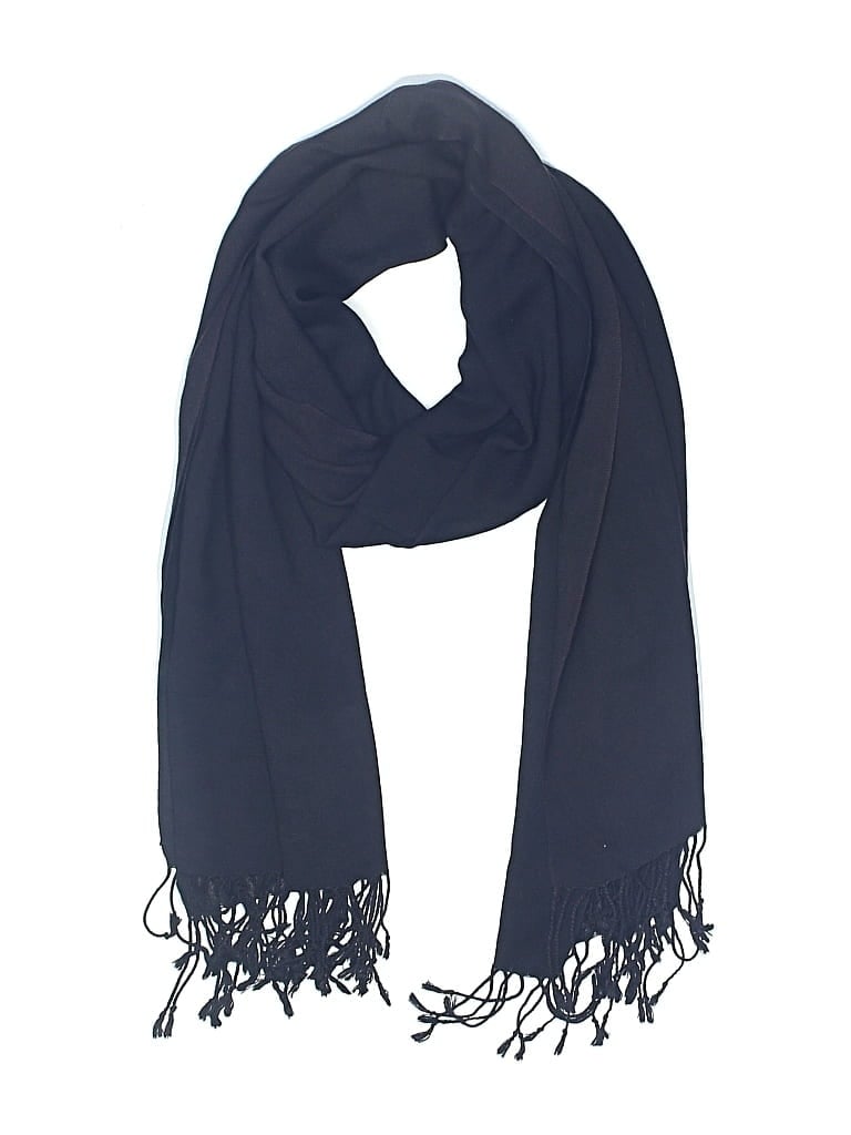 Pre-owned Unbranded Scarf In Black