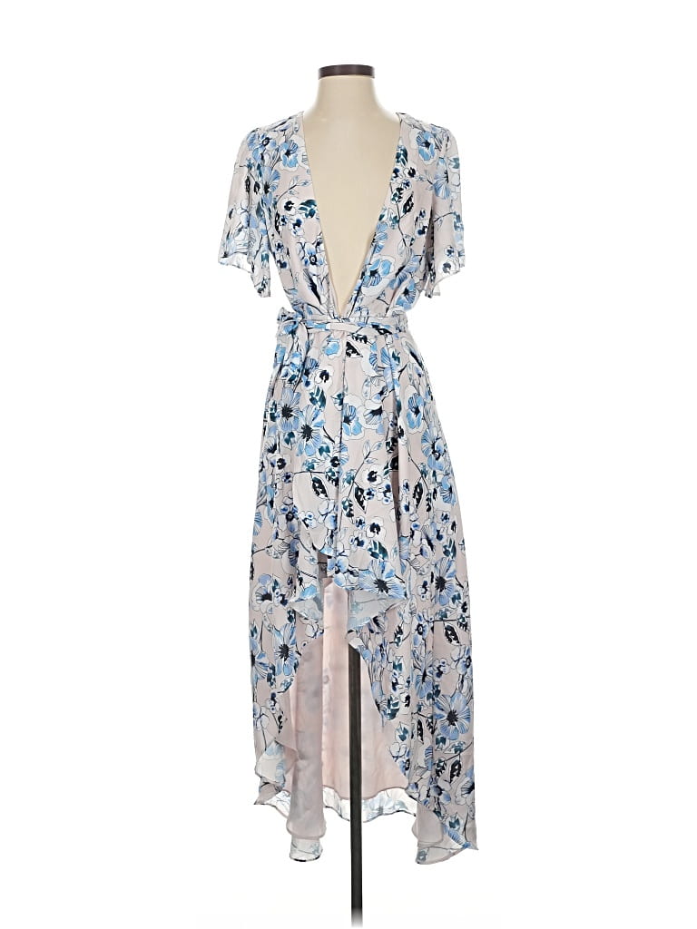 Pre-owned Parker Cocktail Dress In Blue