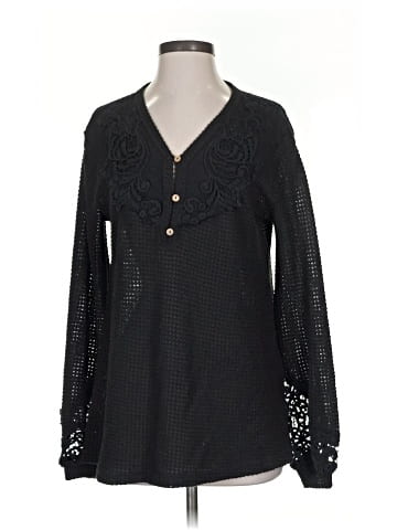 Miss Me Long Sleeve Blouse (view 1)