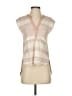 Anthropologie 100% Polyester Tan Sleeveless Blouse Size XXS - photo 1