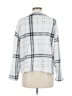 Mason Thomas 100% Polyester Plaid White Sweatshirt Size M - photo 2
