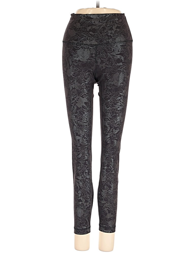 Pre-owned Lululemon Athletica Leggings In Black