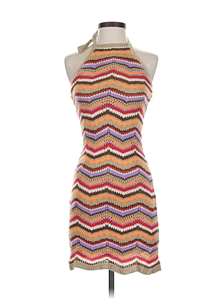 Pre-owned Sonoma Goods For Life Cocktail Dress In Brown