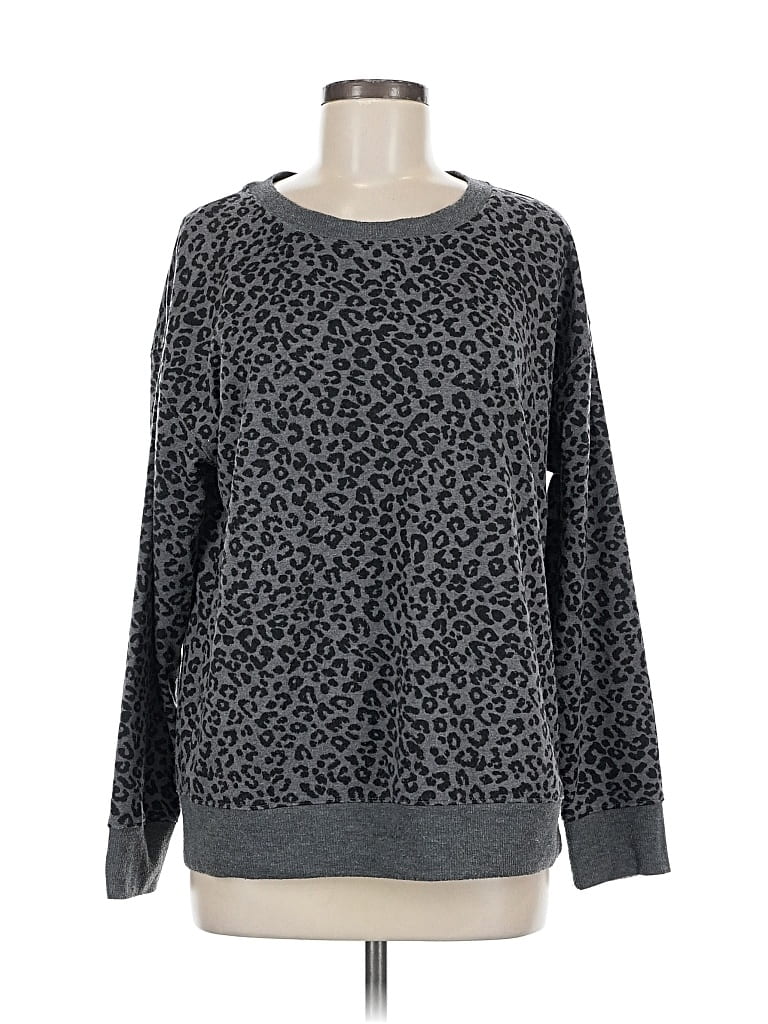 Pre-owned Splendid Sweatshirt In Gray