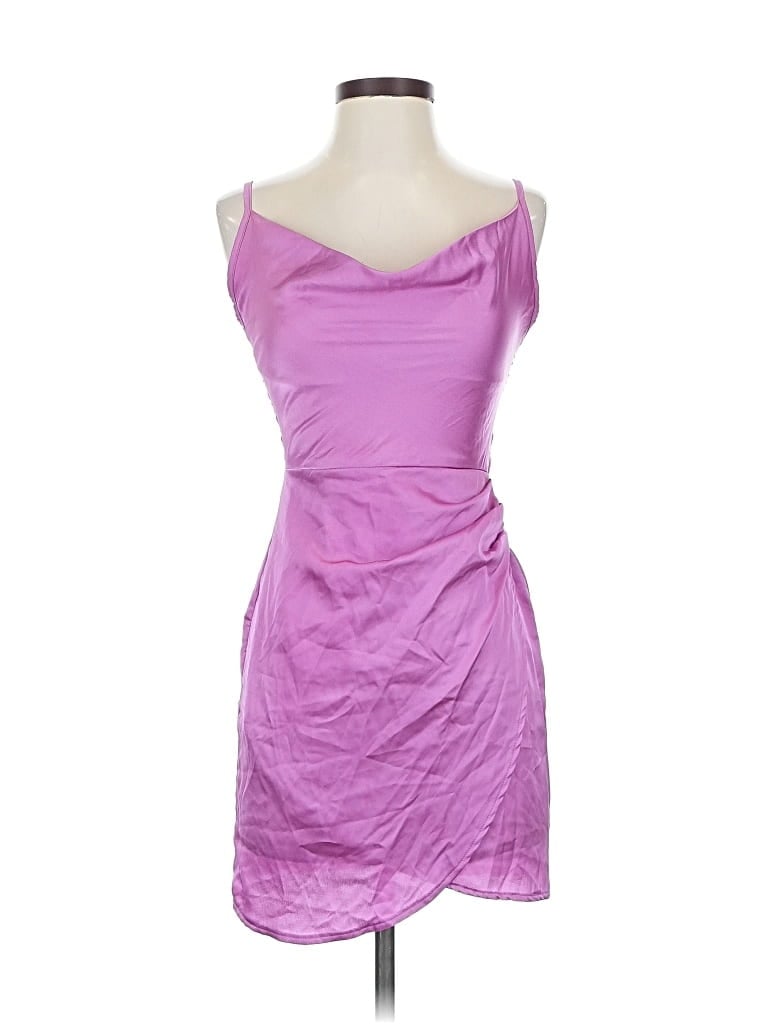 Pre-owned Superdown Cocktail Dress In Purple
