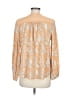 MELLODAY Orange Long Sleeve Blouse Size M - photo 2