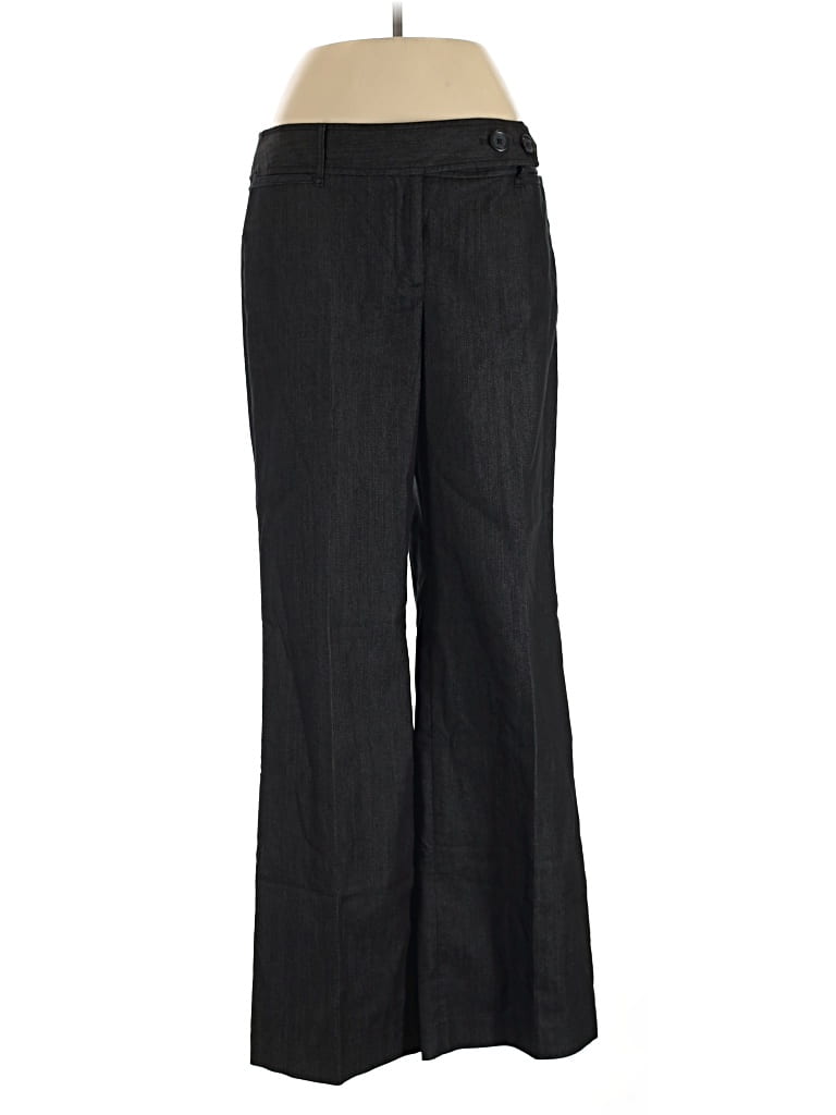 Pre-owned Ann Taylor Loft Dress Pants In Black