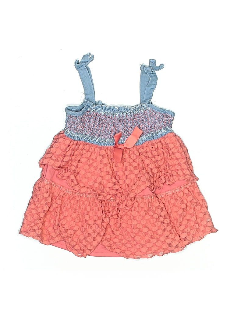 Pre-owned Little Lass Kids' Dress In Orange