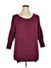 Lane Bryant Burgundy Pullover Sweater Size 14 - 16 Plus - photo 1