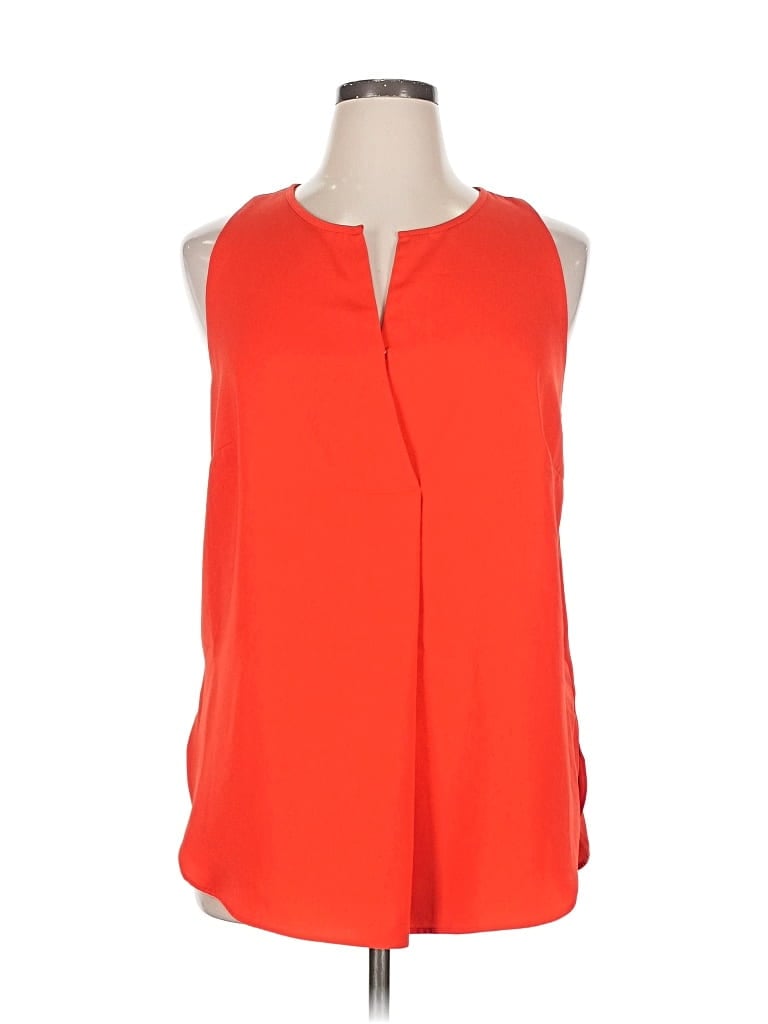 Gibson Latimer Sleeveless Blouse In Orange