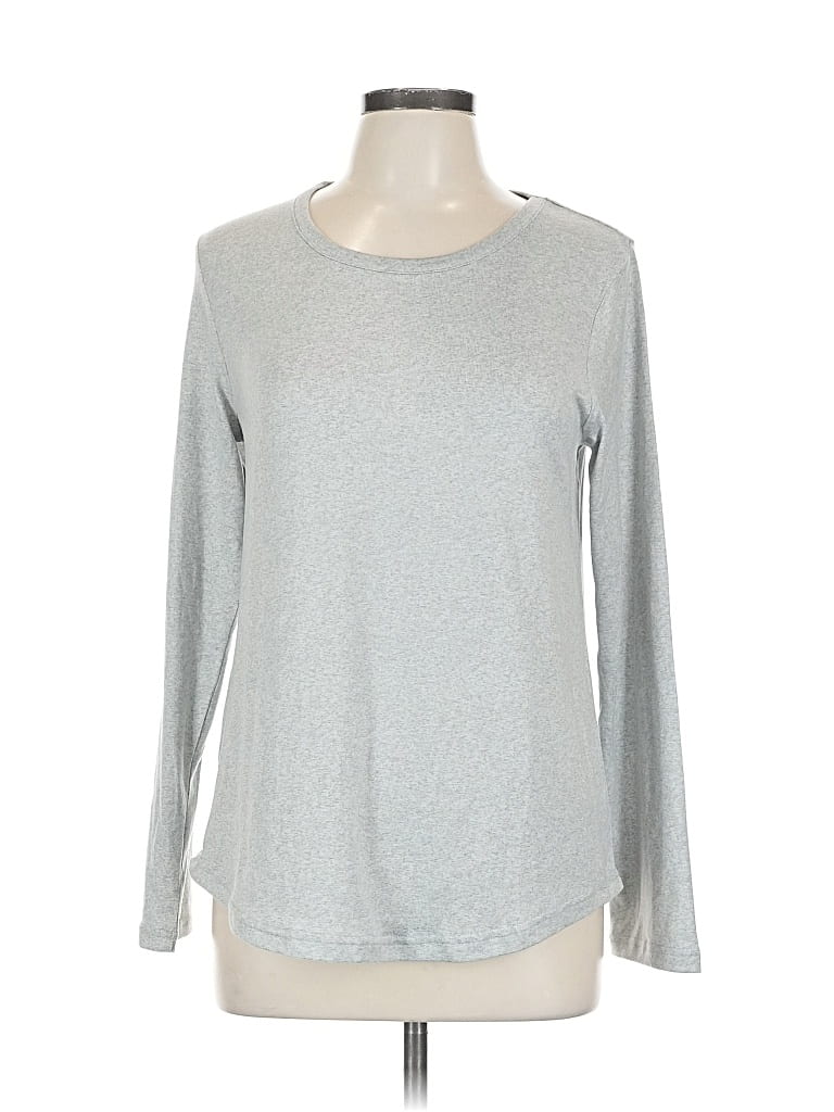 Assorted Brands Long Sleeve T-shirt In Silver