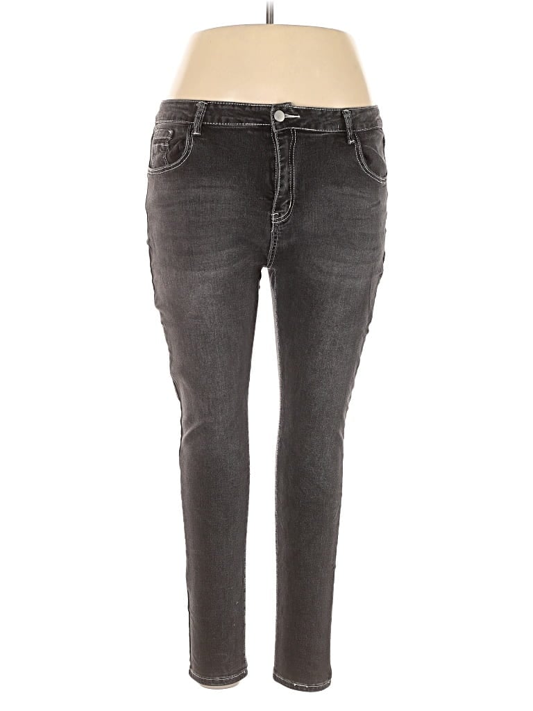 Pre-owned Unbranded Jeans In Black