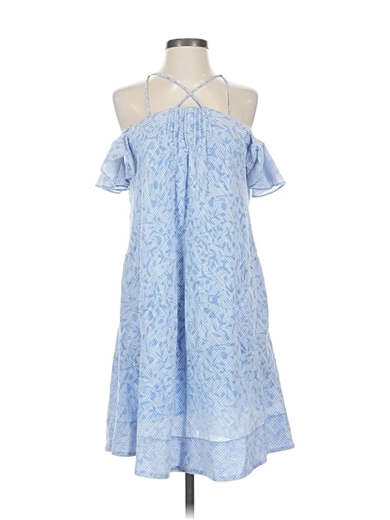 Pre-owned Hd In Paris Casual Dress In Blue