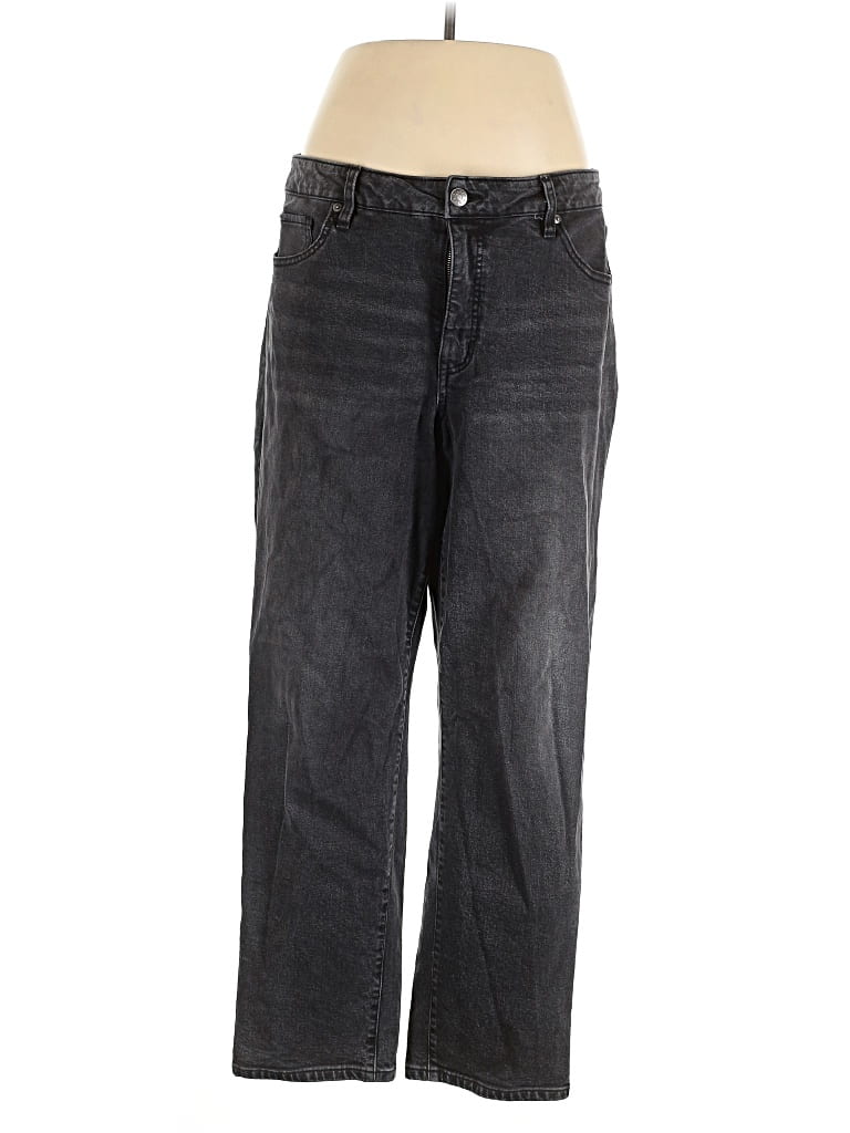 Pre-owned Ava & Viv Jeans In Black