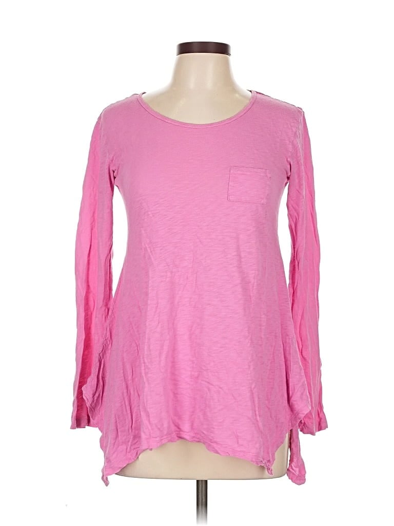 Pre-owned Fresh Produce Long Sleeve T-shirt In Pink