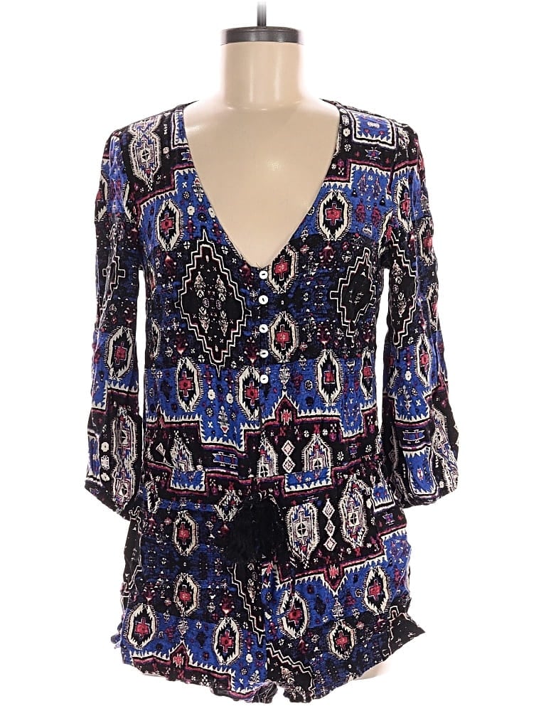 Pre-owned Forever 21 Romper In Blue