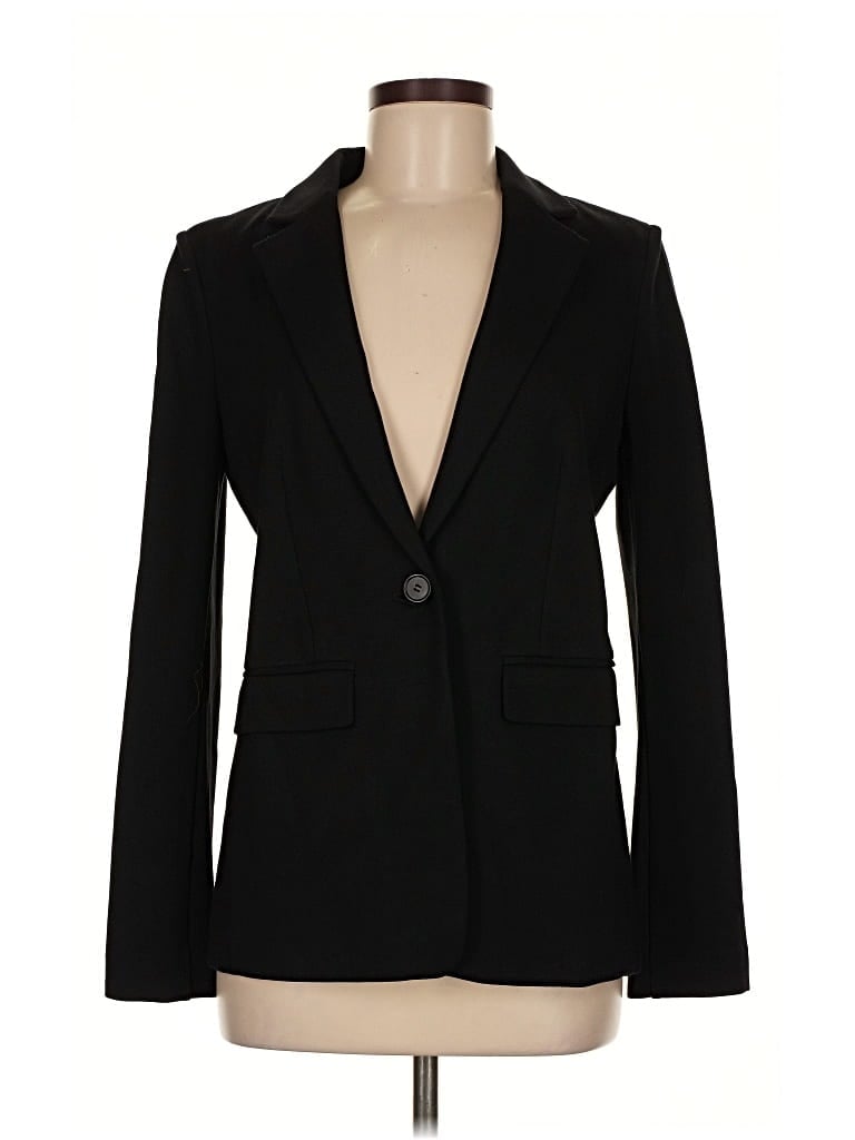 Pre-owned Ann Taylor Loft Blazer Jacket In Black