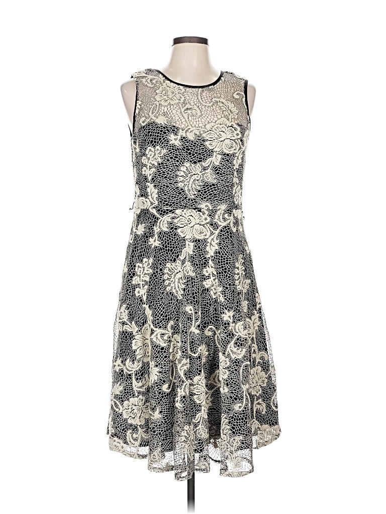 Pre-owned Dressbarn Cocktail Dress In Gray