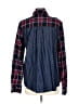 Clu TOO Plaid Blue Long Sleeve Button-Down Shirt Size L - photo 2