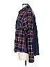 Clu TOO Plaid Blue Long Sleeve Button-Down Shirt Size L - photo 5