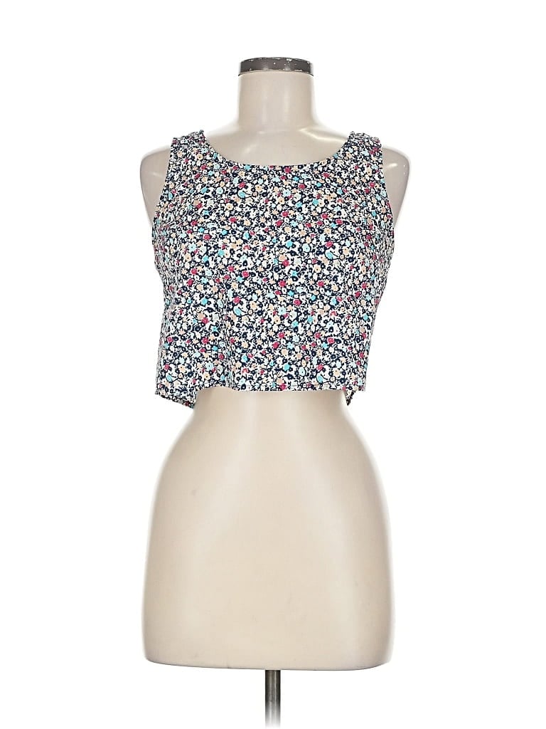 SOPRANO Pre-owned Sleeveless Blouse In Blue