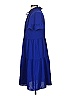 DKNY 100% Polyester Blue Casual Dress Size 2 - photo 5