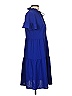 DKNY 100% Polyester Blue Casual Dress Size 2 - photo 4