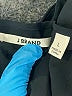 J Brand 100% Polyester Solid Black Cocktail Dress Size L - photo 6
